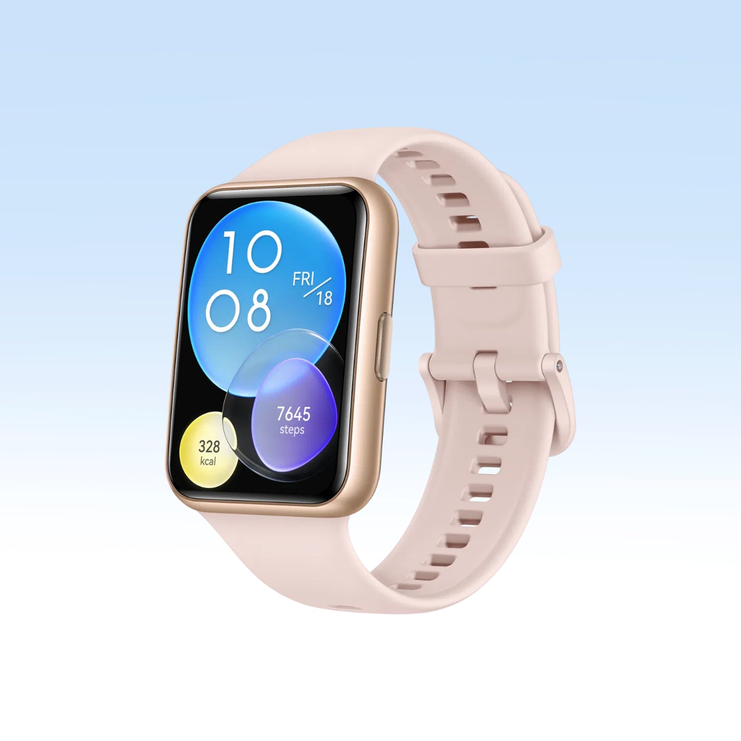 Huawei Watch Strap Pink Silicone