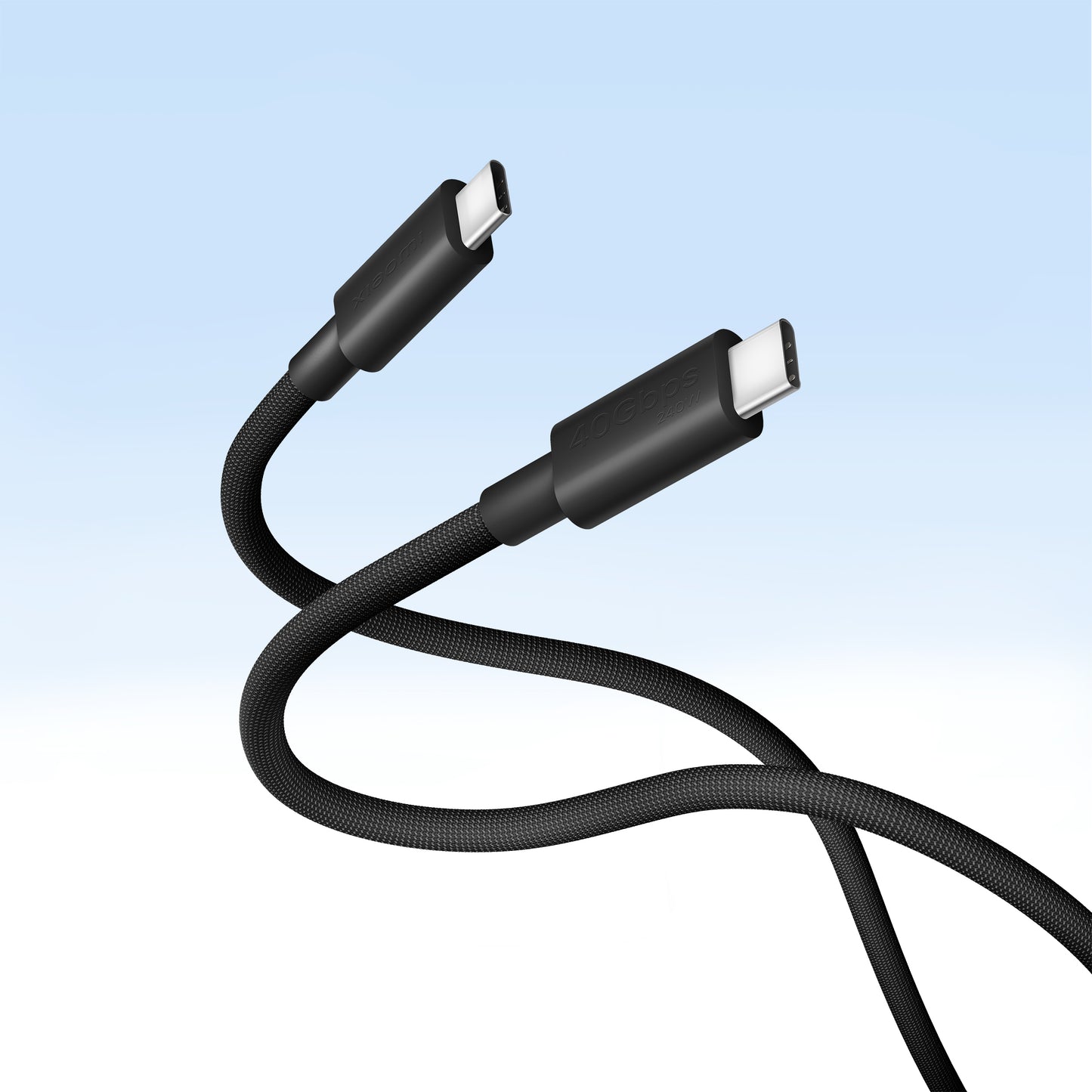 Xiaomi 6A High-Speed USB4 Braided USB-C to USB-C Cable (1m)