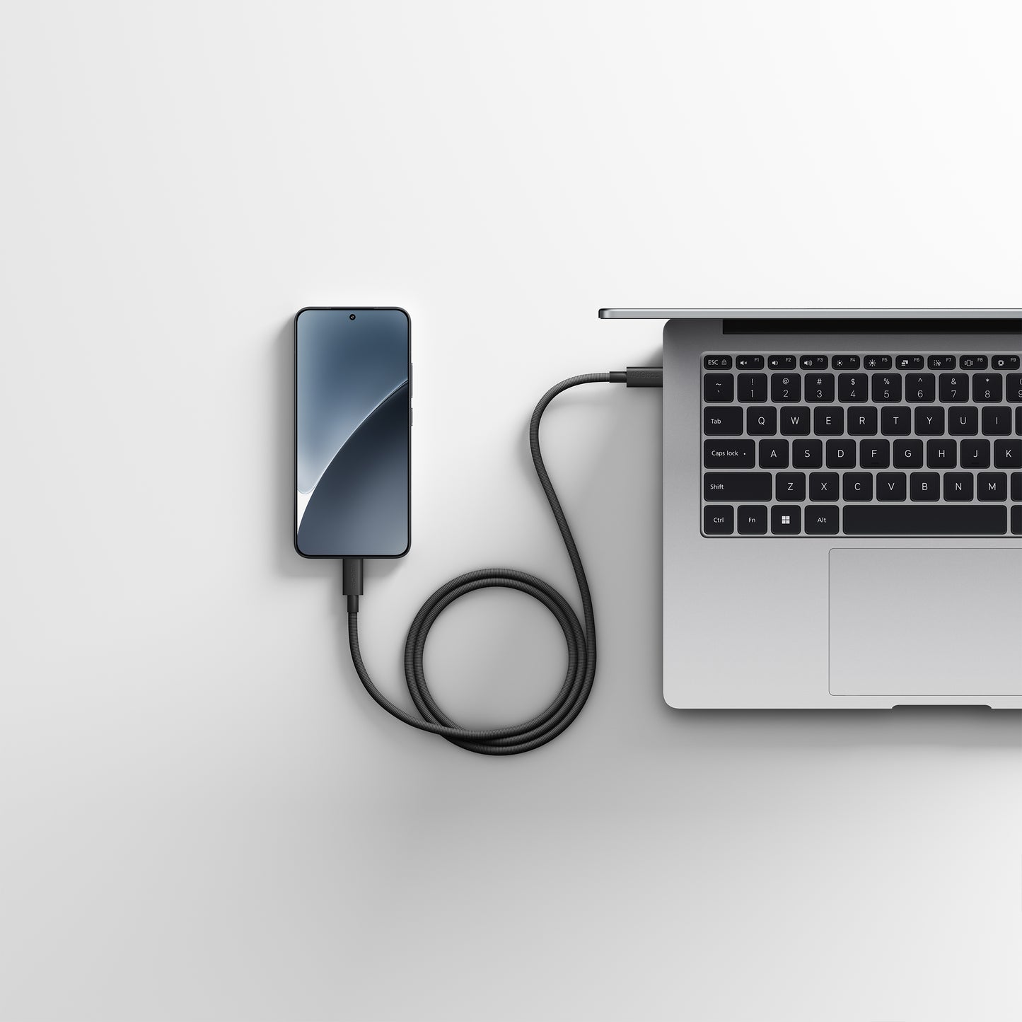 Xiaomi 6A High-Speed USB4 Braided USB-C to USB-C Cable (1m)