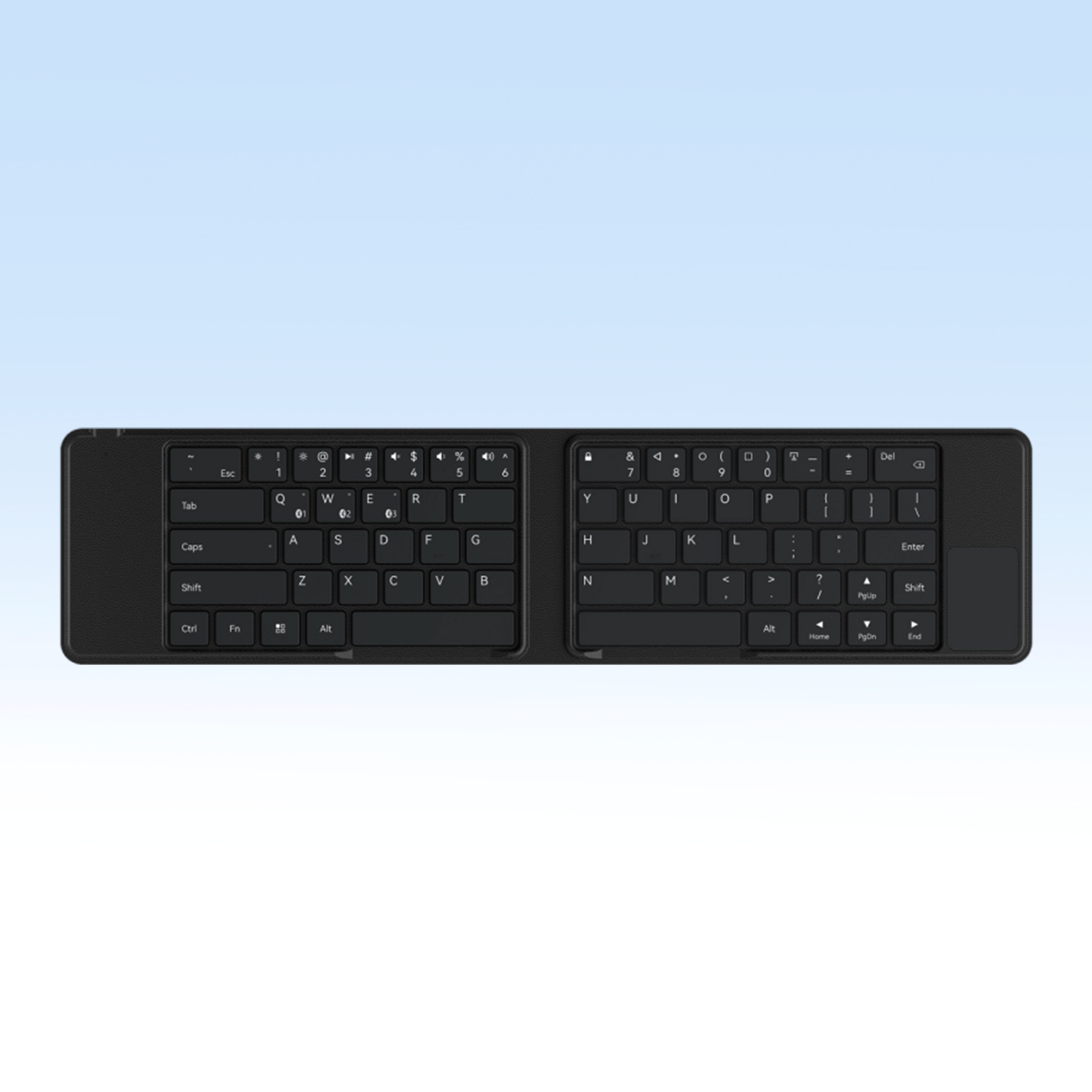 Keyboard Inter BOW Foldable Bluetooth Keyboard – Intertec Group W.L.L.