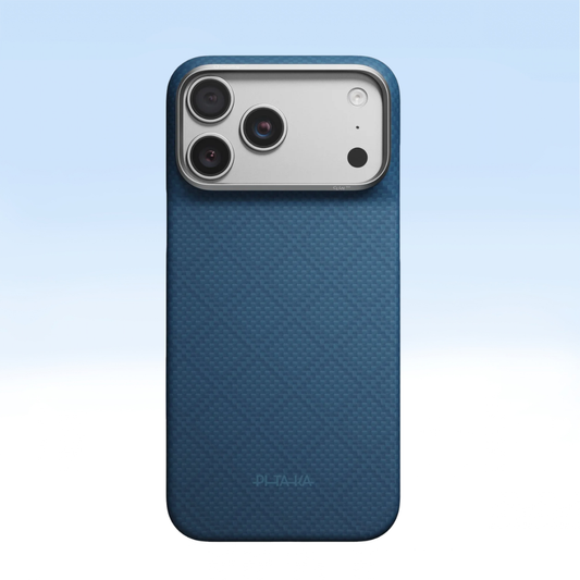 PITAKA Edge Ultra Slim MagSafe Case – Abyss Blue