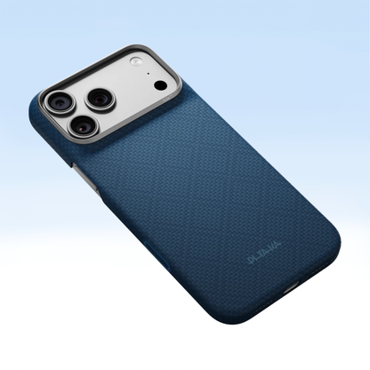PITAKA Edge Ultra Slim MagSafe Case – Abyss Blue