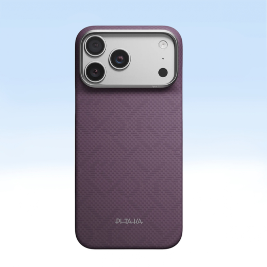 PITAKA PTK Weaving Ultra Slim MagSafe Case – Charoite Purple
