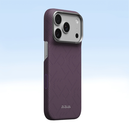 PITAKA PTK Weaving Ultra Slim MagSafe Case – Charoite Purple