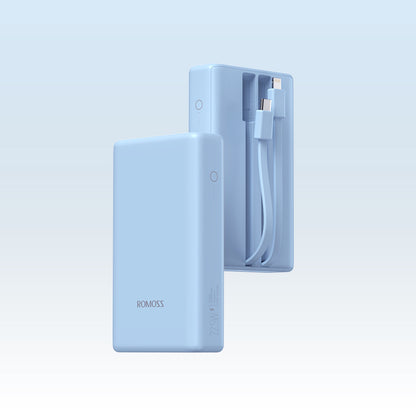 ROMOSS POWER BANK PAC20PR 20000MAH-30W LC CABLE