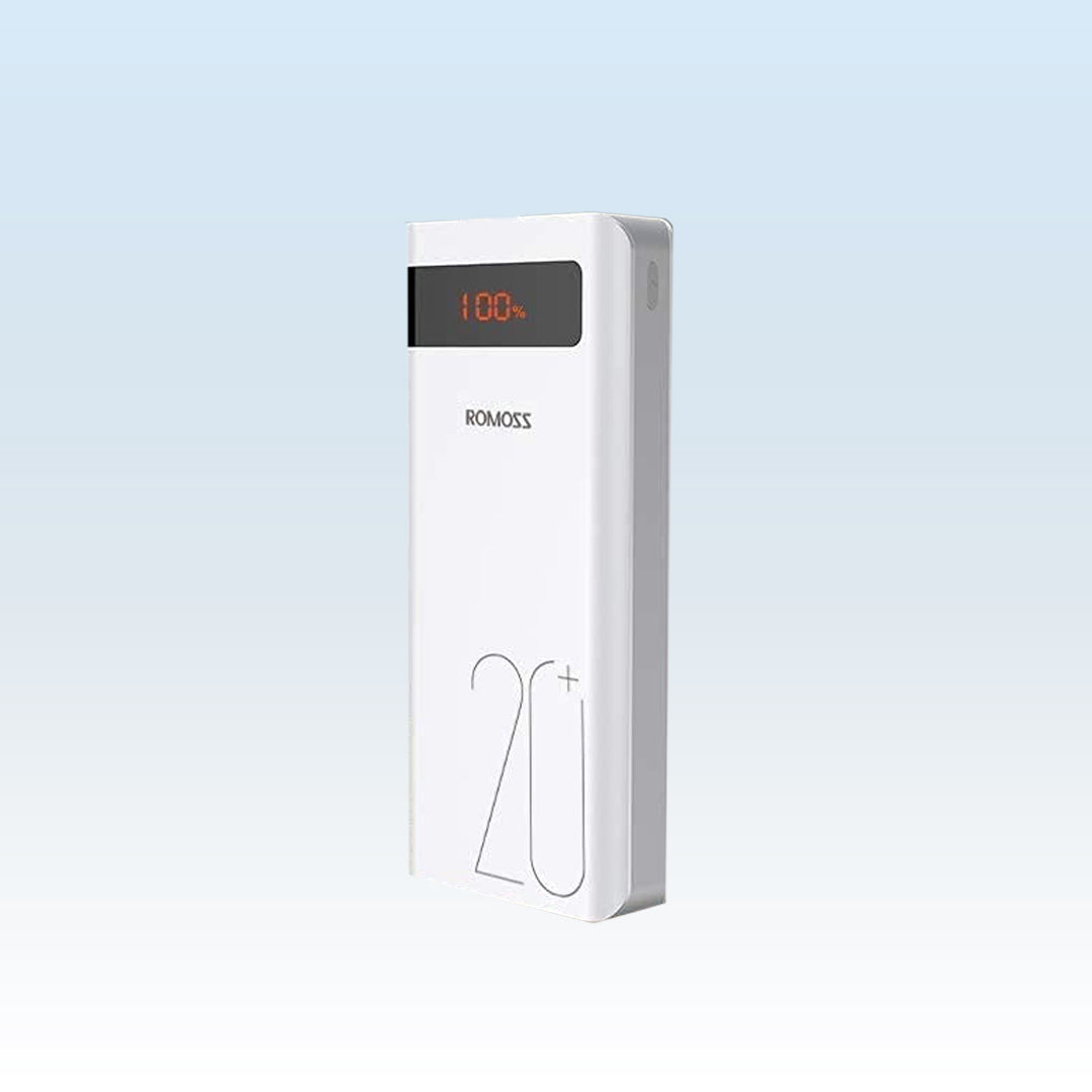 ROMOSS POWER BANK PAC20PR 20000MAH-30W LC CABLE