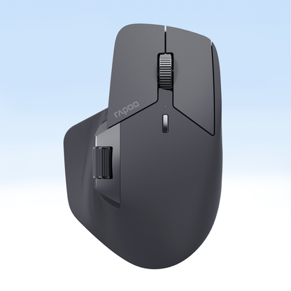 Rapoo MT760L Multi-Mode Wireless Mouse – Light Black